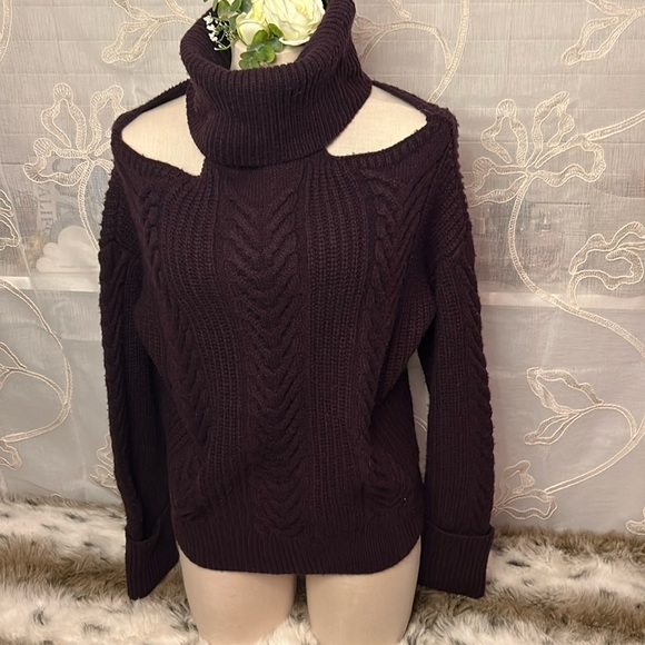 Paige Dark Sangria Lorilee Sweater - Picture 1 of 6
